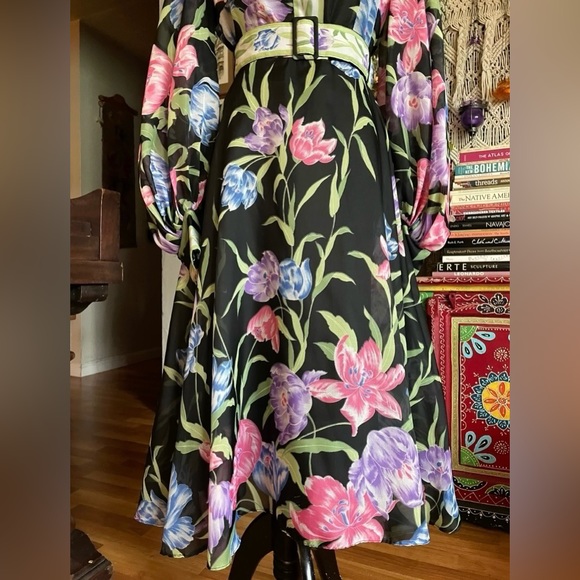 Vintage floral dress - Picture 10 of 11
